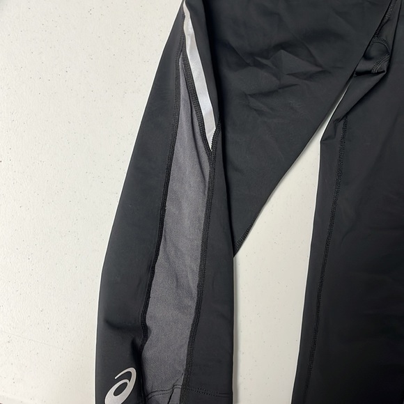 ASICS black crop bottom work out spandex - Picture 4 of 7